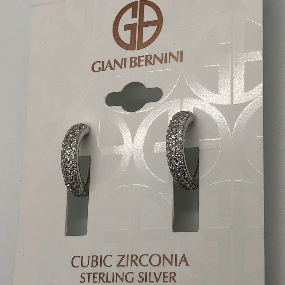 Brand New Giani Bernini Sterling Silver Earrings